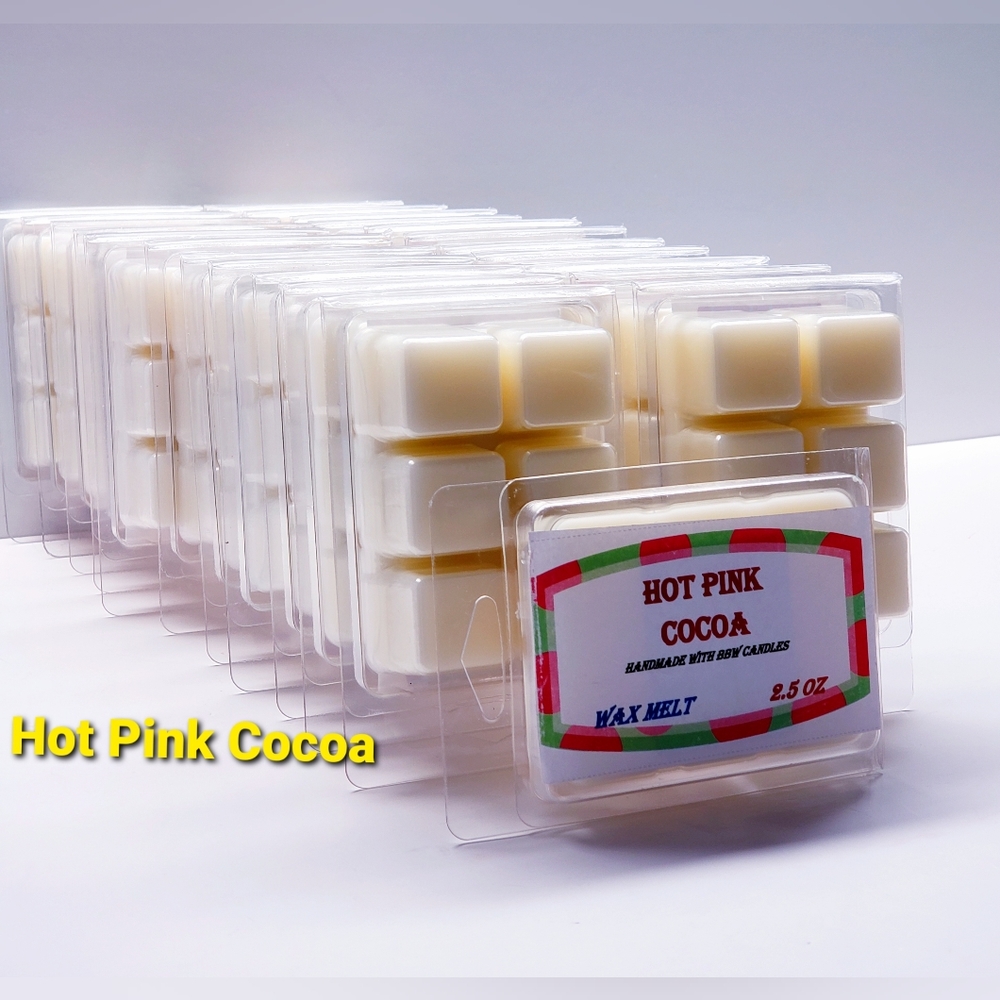 HOT PINK COCOA -Bath & Body Works Candle Wax Melts- $8 per pack